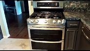 LG Gas Double Oven Range with ProBake Convection