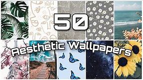 50 aesthetic Wallpapers