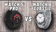 Samsung Galaxy Watch 5 Pro 2022 vs Samsung Galaxy Watch 6 Classic 2023