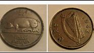 IRELAND 1942 EIRE Half Pence Coin VALUE