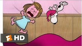 Race for Your Life, Charlie Brown! (1977) - Snoopy's Goodnight Kisses Scene (3/10) | Movieclips