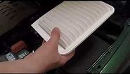 Toyota Corolla Engine Air Filter & Cabin Air Filter change