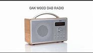 Akai Wooden DAB Radio