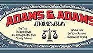 Attorney at Law Funny Office Sign PVC, Personalized Novelty Desk Sign Plaque