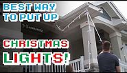 The Best Way to Put Up Christmas Lights
