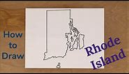 How to Draw Rhode Island