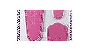 Scissors sheaths by SCISSORFOBZ with ScissorGripper -VALUE PACK-4 sizes- Designer Scissor Covers Holders for embroidery sewing quilting - Quilters sewers gift - Beautiful Pink. S-67