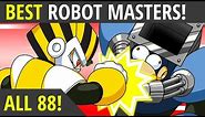 The BEST Mega Man Robot Masters List! (ALL 88 CLASSIC ROBOT MASTERS!)