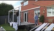 Aluminium Carport Canopy Installation Demonstration
