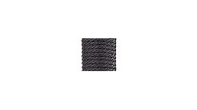 Rope Ratchet 3/16", 50 ft Solid Braided Polypropylene Rope, Heavy Duty, All Purpose, Utility Cord Tie Down Rope for Camping, Tie, Pull, and Knot, Indoor and Outdoor Use - Black