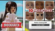 HOW TO ADD FACE ID CODES + 10 FACE ID CODES FOR BROOKHAVEN 🏡RP 🤩🔥