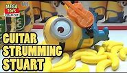 Mcdonald’s Minion Madness 2016 happy meal NEW toy unboxing - "Guitar Strumming Stuart"