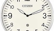 Citizen Clocks CC5012 Citizen Smart Echo Compatible Wall Clock with Multiple Timers, Silver
