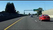Interstate 5 - Washington (Exits 1 to 7) northbound