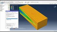 Modeling of composite structures with 3D elements in ABAQUS
