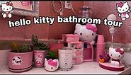 hello kitty bathroom tour