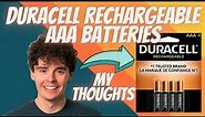 Duracell Rechargeable AAA Batteries, 4 Count Pack (Review)