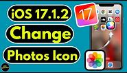 Change Photos Icon On iPhone In iOS 17.1.2 | Get New Photos/Gallery Icon In iPhone