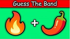 Guess The Band From Emojis (Emoji Quiz)