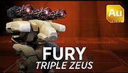 Walking War Robots Fury Gameplay: Triple Zeus