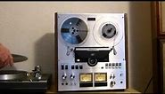 SONY TC-558 auto-reverse stereo open reel to reel tape deck
