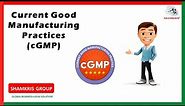 cGMP Certification | Current Good Manufacturing Practices