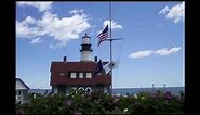 Lighthouses Along the New England Coast