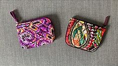 Comparing Vera Bradley Coin Purses: The “New” Style & It’s Predecessor