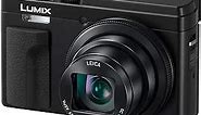 PANASONIC LUMIX ZS80 20.3MP Digital Camera, 30x 24-720mm Travel Zoom Lens, 4K Video, Optical Image Stabilizer and 3.0-inch Display – Point & Shoot Camera with Lecia Lens - DC-ZS80K (Black)