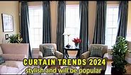 Curtain Trends 2024 | FRESH LOOK Curtain Design For Home Interiors 2024