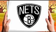 🆕How To Draw Brooklyn Nets Logo
