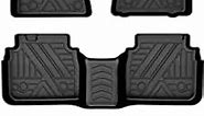 T TGBROS Custom Fit for Car Floor Mats Toyota Avalon 2019-2022 All-Weather Floor Mat Liners Front & Rear Row Full Set Liner Non-Slip TPE Odourless Black