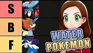 Ranking Every WATER POKEMON in Competitive Pokemon