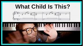 What Child Is This (Greensleeves) Piano by Sangah Noona with Sheet Music