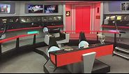 FREE Star Trek Bridge Animated Zoom Backdrop