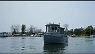 Unusual Freshwater Mini-Tugboat | Good News Tugboat | Lake Michigan