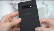 Official Samsung Galaxy S10+ Silicone Case Unboxing and Review
