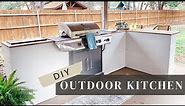 DIY Outdoor Kitchen | Grill Island