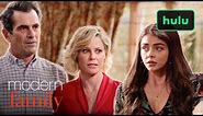 Haley's Pregnancy Announcement on Christmas | Modern Family | Hulu