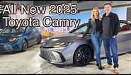 All-New 2025 Toyota Camry first look. The V6 is gone, will you miss it?