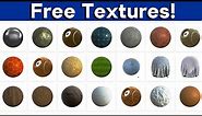 The Best Place to Find Free Textures! (3dAssets.one)