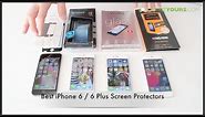 4 Best Screen Protectors for iPhone 6S / 6 / 6S Plus / 6 Plus -Zagg,BodyGuardz,Moshi