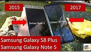 Galaxy S8 Vs Galaxy Note 5 Phone | Old Vs New | Phone Battle !! |