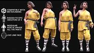 Unreal Engine 5 - Woman in Martial Suit 3 - MH