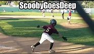 9 year old Scooby hits his 2nd HOMERUN of the 2017 season!!
