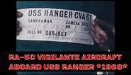 RA5C VIGILANTE AIRCRAFT ABOARD THE USS RANGER VIETNAM ERA (SILENT FILM) 80354