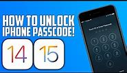 How To UNLOCK iPhone Passcode! iOS 14 AND iOS 15!