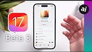 Everything NEW in iOS 17 Beta 3! Public Beta Release Date?!