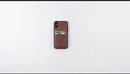 Wallet Skin Leather Case for iPhone | SENA Cases