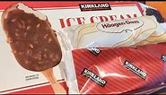 Kirkland Signature (Costco) V.S. Haagen-Dazs Almond Ice-cream Bars